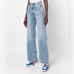 Re/Done 70's ultra high rise wide leg